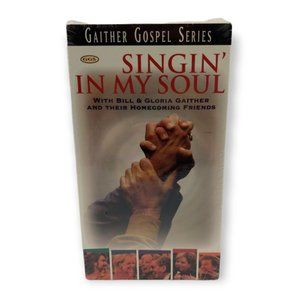 Singin' in My Soul with Bill and Gloria Gaither VHS 1999 New